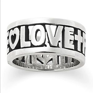 James Avery Faith Hope Love Ring
